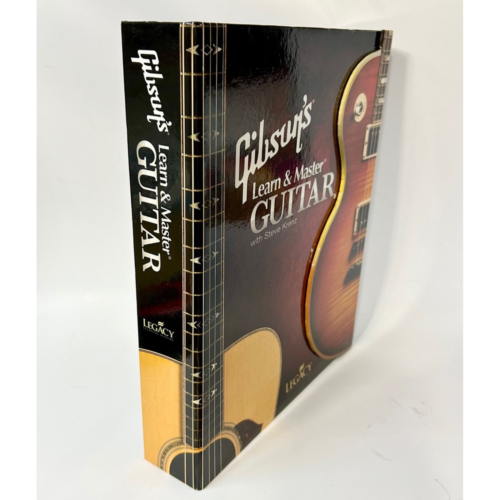 Gibson Learn & Master Guitar Steve Krenz DVD CD Course 2013 NO CD 9-10 NO Book